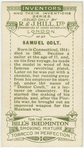 Samuel Colt. Colt's revolver.