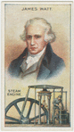 James Watt.  Steam engine.