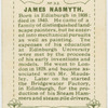 James Nasmyth.  Steam hammer.
