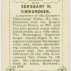 Sergeant H. Ommundsen.  Negative angle battle sight.