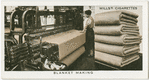 Blanket making.