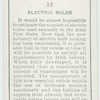 Electric bulbs.