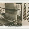 Poplin making.