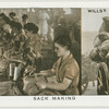 Sack making.