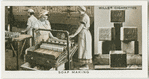 Soap making.