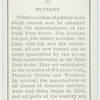 Pottery.
