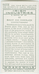 Sugar and chocolate confectionery.
