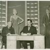 Administration Building - Preview Exhibit - Saks Fifth Avenue display, official and Grover Whalen