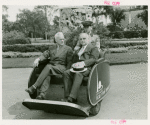 American Express Participation - Mayor Burton and Jack Riley on cart