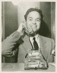 American Telephone & Telegraph Exhibit - Man on phone