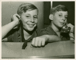 American Telephone & Telegraph Exhibit - Boys on phone
