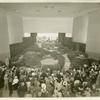 American Telephone & Telegraph Exhibit - Courtyard display with crowd