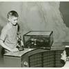 American Telephone & Telegraph Exhibit - Boy with Trophy