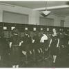 American Telephone & Telegraph Exhibit - Women operating swtichboard
