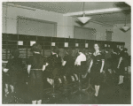 American Telephone & Telegraph Exhibit - Women operating swtichboard