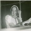 American Telephone & Telegraph Exhibit - Woman on phone