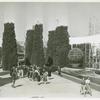 American Telephone & Telegraph Exhibit - Building - Garden