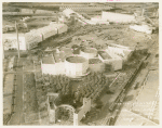 American Telephone & Telegraph Exhibit - Building - Construction - Looking North toward LIRR station