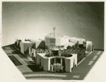 American Telephone & Telegraph Exhibit - Building - Model - Formal entrance