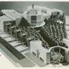 American Telephone & Telegraph Exhibit - Building - Model - Close-up from above