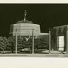 American Telephone & Telegraph Exhibit - Building - Model - Close-up of trees