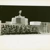 American Telephone & Telegraph Exhibit - Building - Model - Close-up of trees