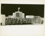 American Telephone & Telegraph Exhibit - Building - Model - Close-up of trees