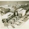 American Telephone & Telegraph Exhibit - Building - Model - Side view