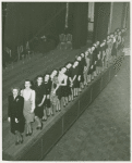 Amusements - American Jubilee - Performers - Chorus girls lined up on stage