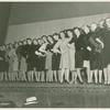 Amusements - American Jubilee - Performers - Chorus girls lined up on stage