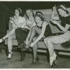 Amusements - American Jubilee - Performers - Chorus girls sitting on couch