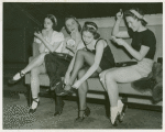 Amusements - American Jubilee - Performers - Chorus girls sitting on couch