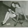 Amusements - American Jubilee - Performers - Chorus girls reading letter