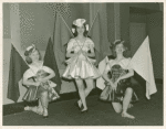 Amusements - American Jubilee - Performers - Chorus girls with flags