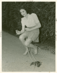 Amusements - American Jubilee - Performers - Evonne Kummer with lobster