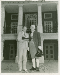 Amusements - American Jubilee - Performers - Mayor Marshall King with George Washington