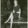 Amusements - American Jubilee - Performers - Christie, Irene - Sitting on piano