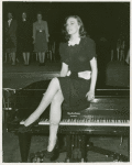 Amusements - American Jubilee - Performers - Christie, Irene - Sitting on piano