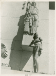 Amusements - American Jubilee - Performers - Christie, Irene - Beneath statue of Peace
