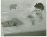 Amusements - American Jubilee - Performers - Eckhardt, Evelyn - In bathtub