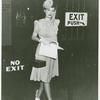 Amusements - American Jubilee - Performers - Eckhardt, Evelyn - Walking through gate