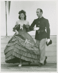 Amusements - American Jubilee - Performers - Eckhardt, Evelyn - Walking with man in performance