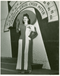 Amusements - American Jubilee - Performers - Eckhardt, Evelyn - In front of Cheer Meter