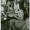 Amusements - American Jubilee - Performers - Eckhardt, Evelyn - Brushing hair