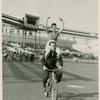 Amusements - American Jubilee - Performers - Middleton, Ray - On bicycle