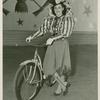 Amusements - American Jubilee - Scenes - Bicycle Number - Tina Regat with bicycle