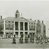 Amusements - American Jubilee - Scenes - George Washington Inauguration - Entrance of foot soldiers