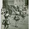 Amusements - American Jubilee - Scenes - George Washington Inauguration - Flag Drill, close-up of girls