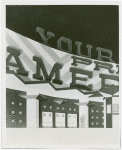 Amusements - American Jubilee - Sketches - Sign