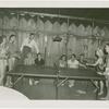 Amusements - Aquacade - Playing ping pong backstage
